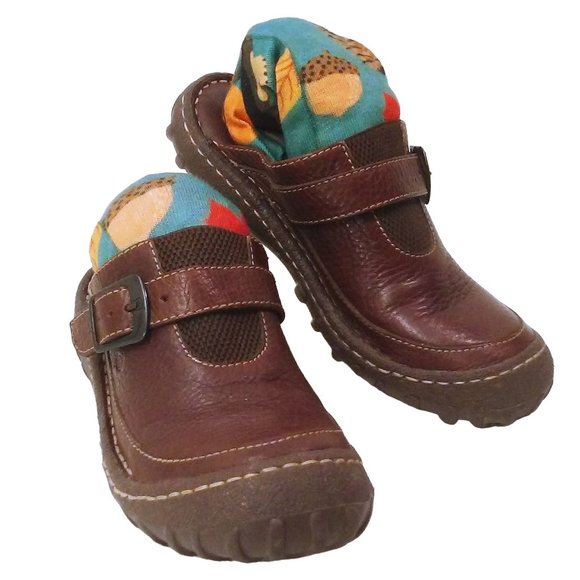 Born Handcrafted Footwear MJ18 Utility Slide -8M Comfort Strap Duty-Tread Brown - Picture 3 of 12